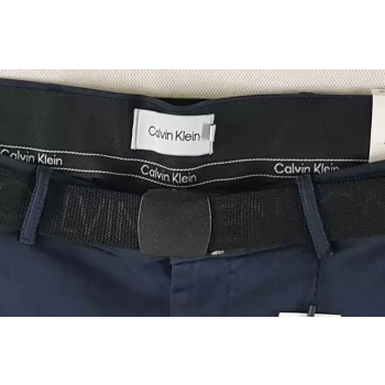 Spodenki Calvin Klein K10K109591 granatowe z paskiem