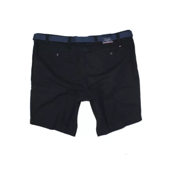 Spodenki z paskiem Tommy Hilfiger -Brooklyn Short -Black czarne MW0MW15084