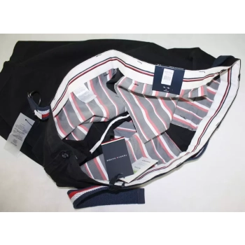 Spodenki z paskiem Tommy Hilfiger -Brooklyn Short -Black czarne MW0MW15084