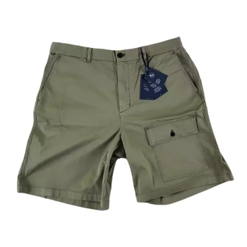 Spodenki męskie Tommy Hilfiger -Wide Fit Bermuda MW0MW31238-MSP zieleń mundurowa