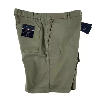 Spodenki męskie Tommy Hilfiger -Wide Fit Bermuda MW0MW31238-MSP zieleń mundurowa