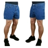 Męskie krótkie spodenki Tommy Jeans - Denim Beach Short - DM0DM16291-1A5 Denim Medium