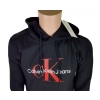 Bluza CALVIN KLEIN JEANS - Seasonal Monogram Regular Hoodie - J30J320805 - czarna