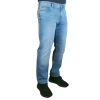 Jeansy męskie Tommy Hilfiger Bleecker - Slim Fit - Narrow Leg - Lower Rise - Stretch - Cheviot Blue - MW0MW09592