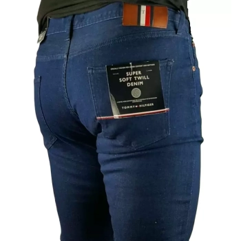 Jeansy Tommy Hilfiger Denton -Straight Low Stretch -Edom Blue -MW0MW13657