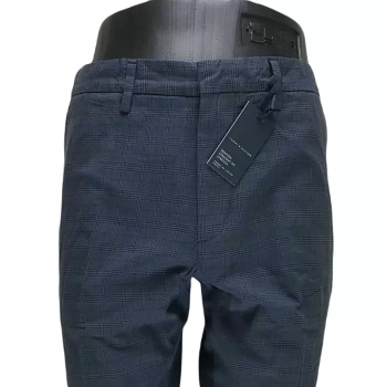 Spodnie Tommy Hilfiger Denton męskie w kratkę Chino MW0MW23561