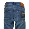 Męskie jeansy Tommy Hilfiger Denton - Straight Fit TH Stretch Authentic - Four Years Repair - MW0MW31105-1BD