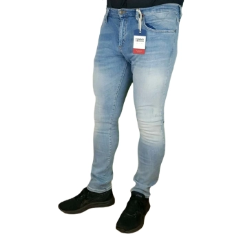 Męskie jeansy Tommy Jeans Scanton - Slim Stretch DM0DM03620