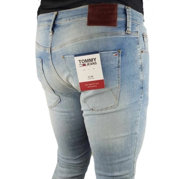 Męskie jeansy Tommy Jeans Scanton - Slim Stretch DM0DM03620