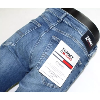 Tommy Jeans Scanton jeansy męskie Chester Mid Blue DM0DM09322