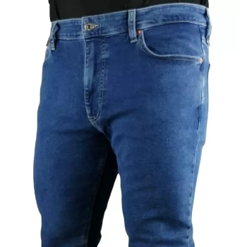 Męskie jeansy Tommy Jeans Simon - Skinny - Denim Medium - DM0DM16019-1BJ