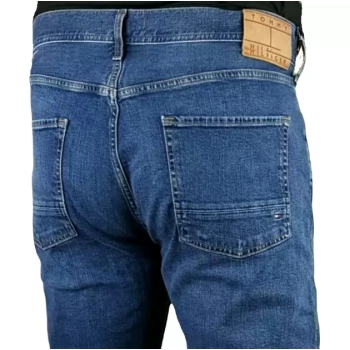 Tommy Hilfiger Denton jeansy męskie - Straight Fit - MW0MW31984-1A7 - Amar Blue