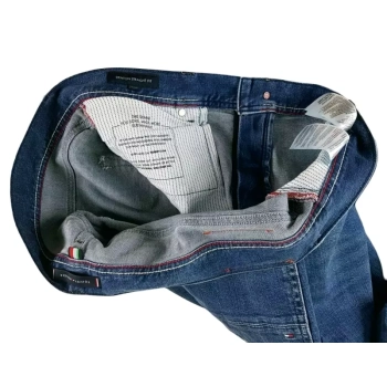 Tommy Hilfiger Denton jeansy męskie - Straight Fit - MW0MW31984-1A7 - Amar Blue