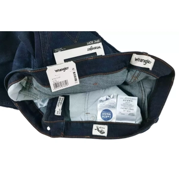 Jeansy Wrangler Greensboro męskie 803 - Regular Straight - W15Q7422F Elite