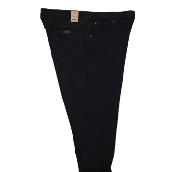 Męskie jeansy Wrangler Regular - Black - W10IRXH80 - czarne klasyczne proste