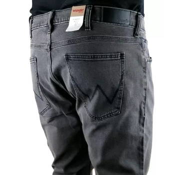 Męskie jeansy Wrangler Slim - Great Grey - W10LM781F