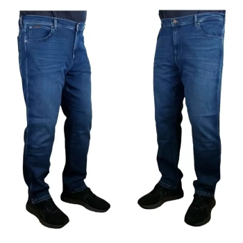 Męskie jeansy Wrangler Texas - Authentic Slim - W12SCV39X Silkyway