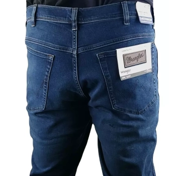 Męskie jeansy Wrangler Texas - Authentic Slim - W12SCV39X Silkyway