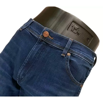 Męskie jeansy Wrangler Texas -Slim W12SCV39Z Blue Silk