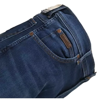 Męskie jeansy Wrangler Texas -Slim W12SCV39Z Blue Silk