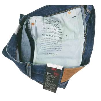 Jeansy Levi's męskie 551z - Authentic Straight - 247670052